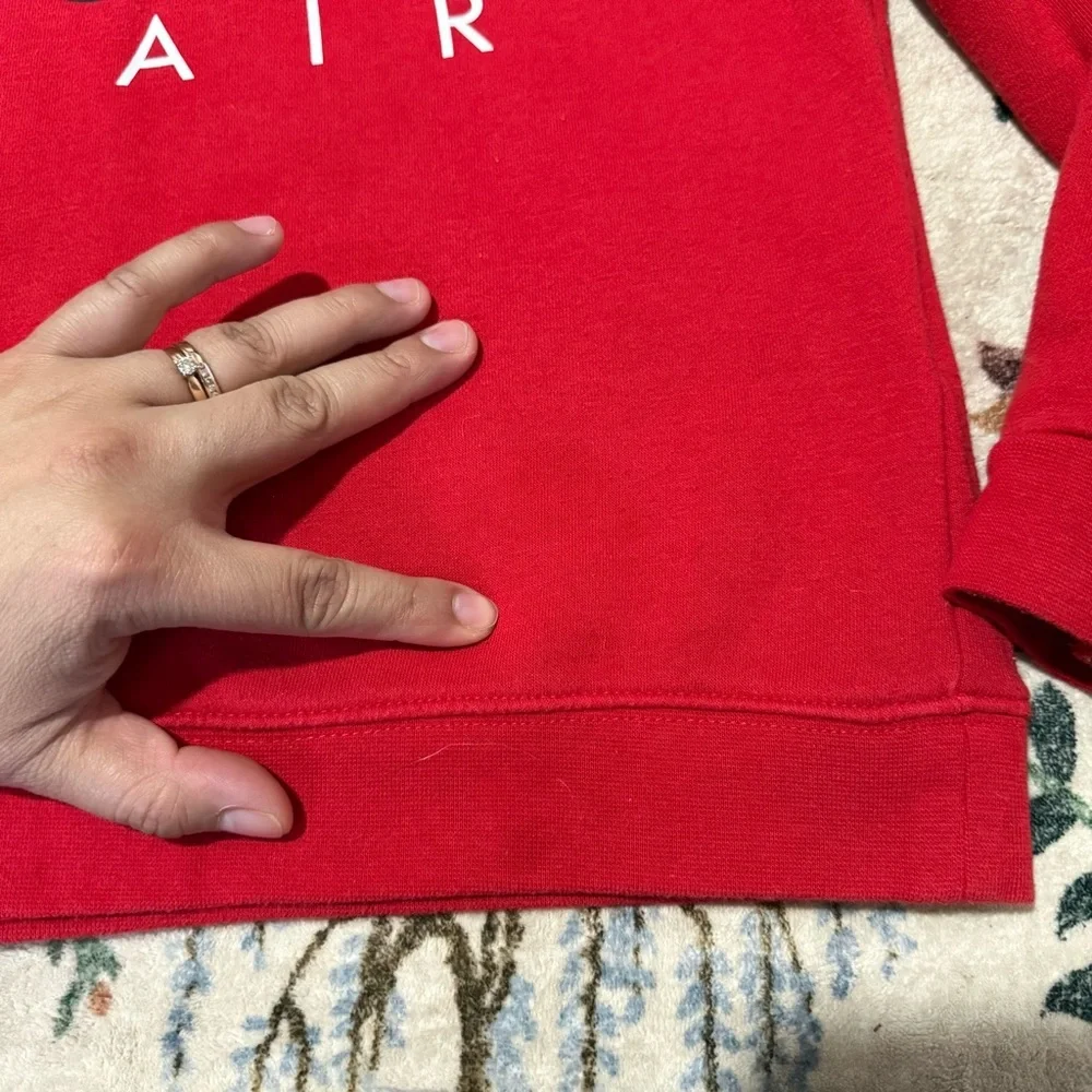 Nike Kids Red and Black Sweatshirts bundle size 4